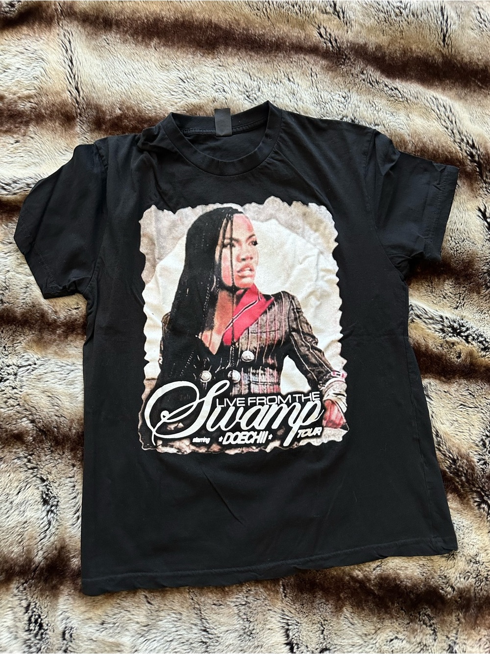 Doechi! Live From The Swamp Black Graphic Tee bootleg merch